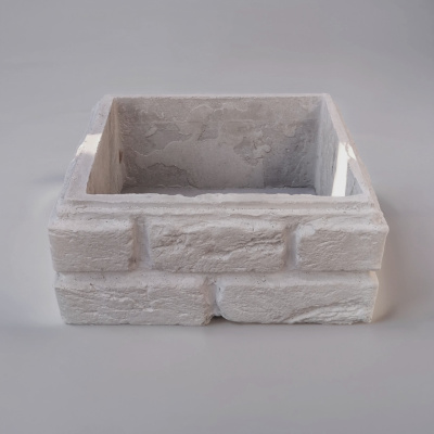 Блок забора "Старый кирпич" Блок забора "Старый кирпич"