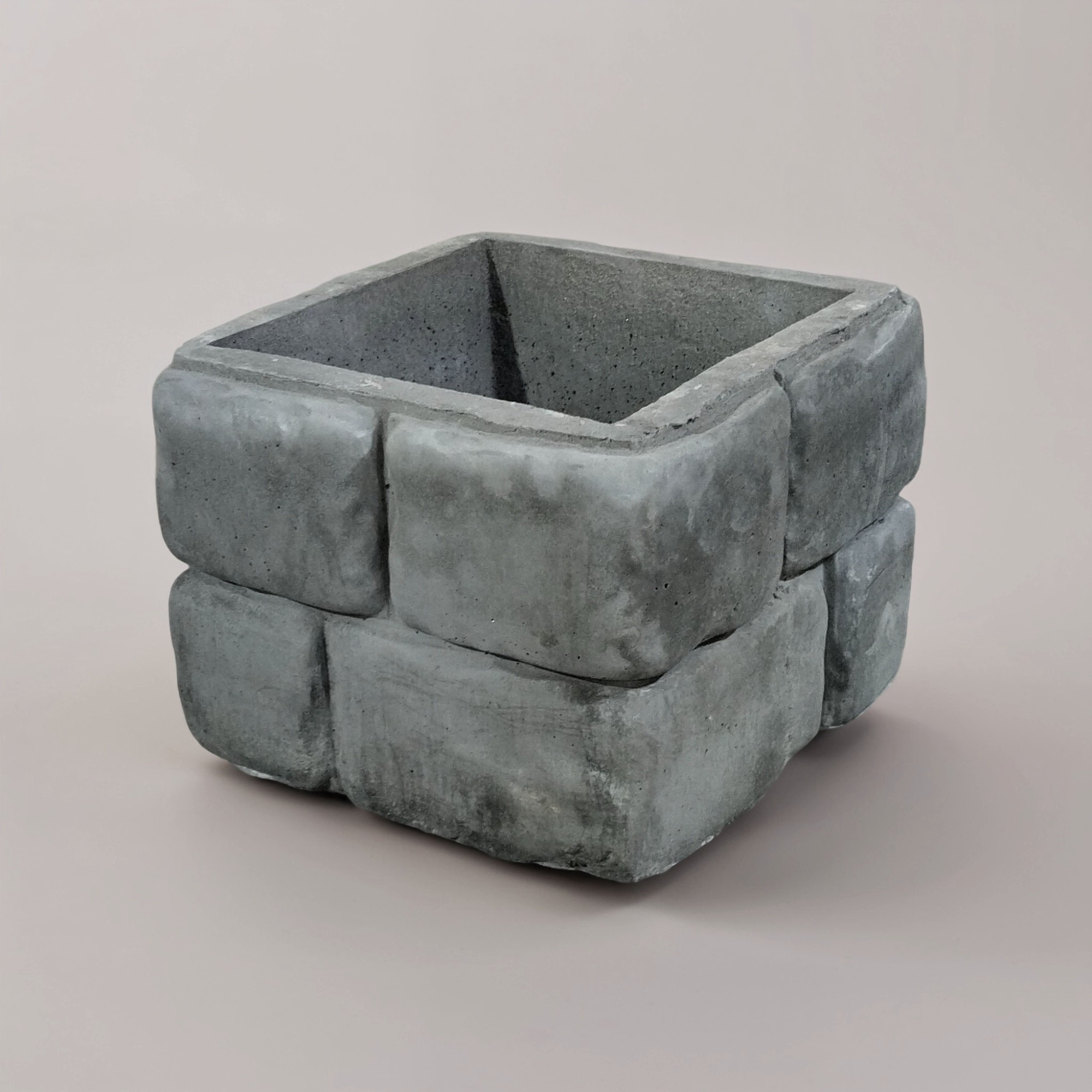 Блок забора "Булыжник"04